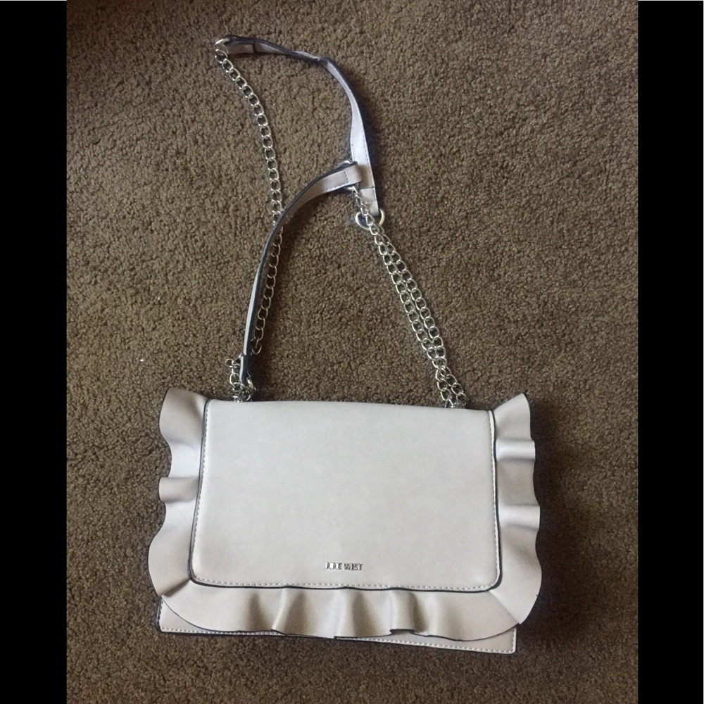 Light gray purse